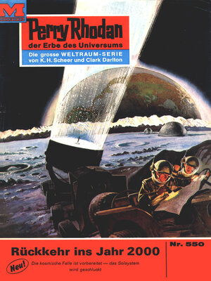 cover image of Perry Rhodan 550